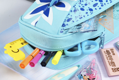 新款劍龍筆袋 帶密碼鎖、大容量、仿真車設計的學生文具包