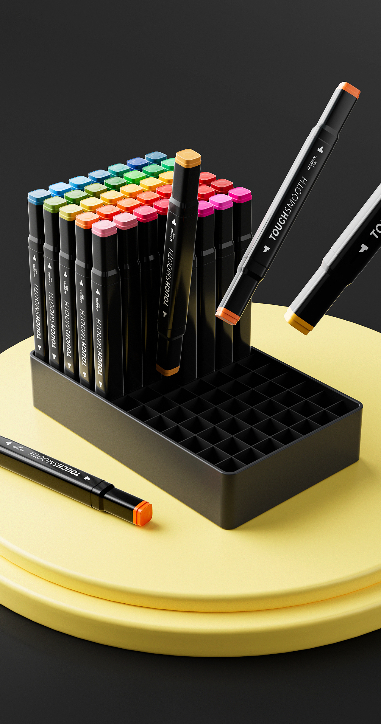 電商設(shè)計丨2022上半年產(chǎn)品建模渲染與詳情頁設(shè)計在文具領(lǐng)域的應(yīng)用